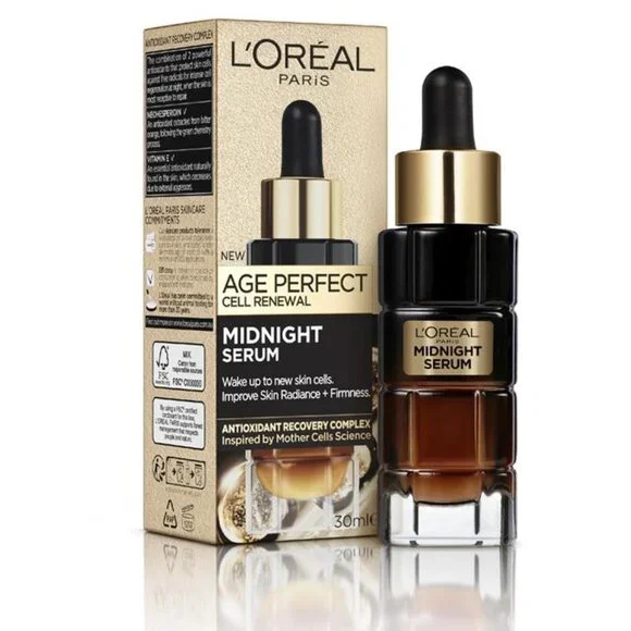 L’Oréal Age Perfect Cell Renewal Midnight Serum 1oz - Picture 1 of 6